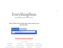 Tablet Screenshot of everythingbenz.com